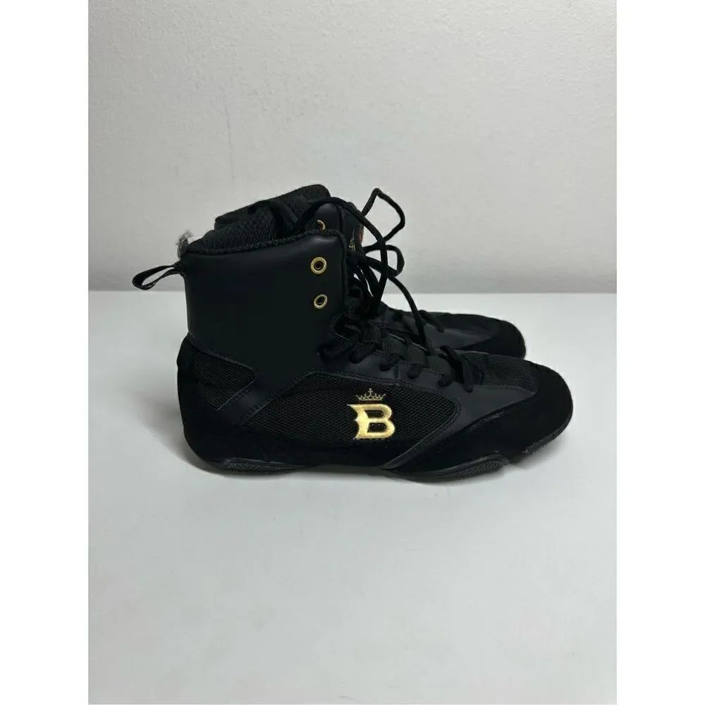 Benavidez Sports Boxing Boots Black Men’s Size 7